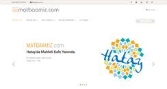 Desktop Screenshot of matbaamiz.com